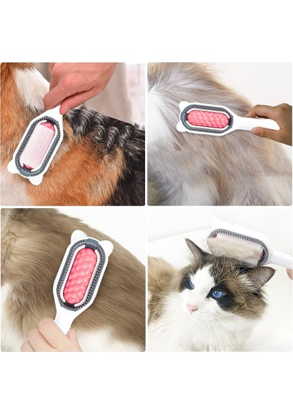 3in1 Kedi Köpek Tarağı Tüy Toplayıcı Temizleyici ve Tiftik Fırçası Temizlik Mendili fiyatları