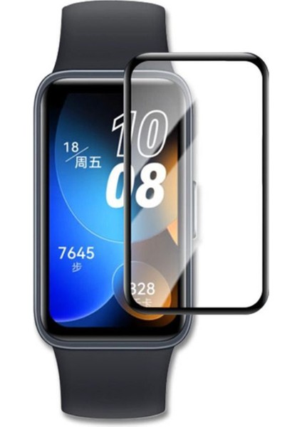 Huawei Band 8 Ekran Koruyucu 3D Kavisli Full Kaplama Pmma