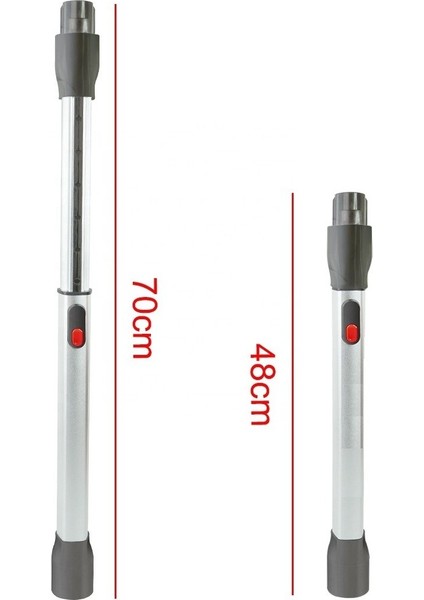Dyson V15 Detect Absolute Kablosuz Dik Süpürge Teleskopik Boru Aluminyum