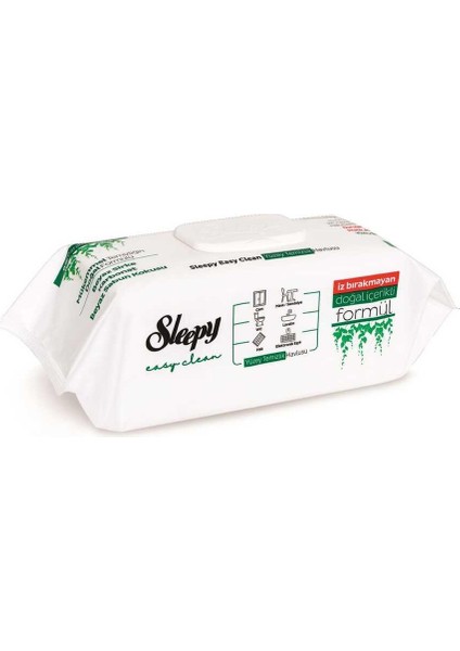 Easy Clean Sirke Karbonat Beyaz Sabun Katkılı Yüzey Temizlik Islak Havlusu - 100'LÜ 3 Paket modelleri