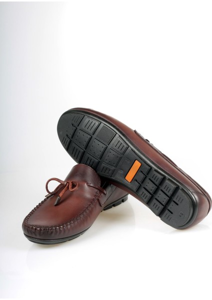 Deri Loafer Kahverengi Erkek Ayakkabı