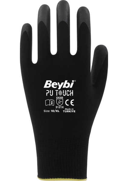 Elektrostatik Nitril Eldiven Pu Touch No: 10 - 12 Çift