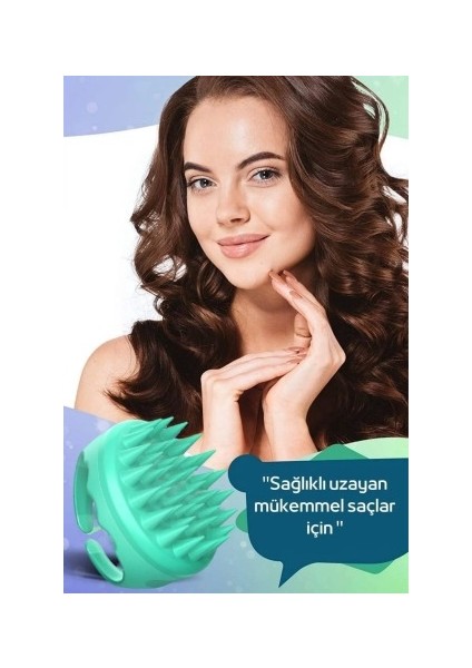 Lady Beauty Arındırıcı Saç Yıkama Şampuan Fırçası ve Masaj Aleti