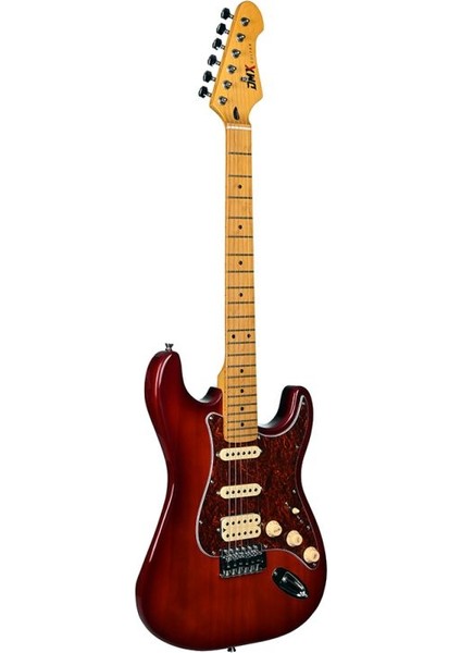 Guitars Das 100 Cherry Burst Elektro Gitar + Taşıma Çantası modelleri