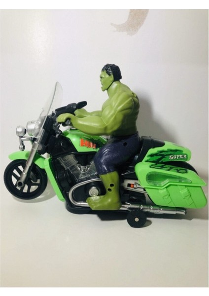 Smart Toys Smarttoys Hulk Motor Pilli Sesli Yeşil Dev