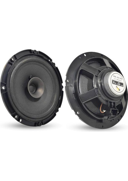 Oto Hoparlör 16CM 100W 1 Adet Orjinal Araç Pawer PW-16/100