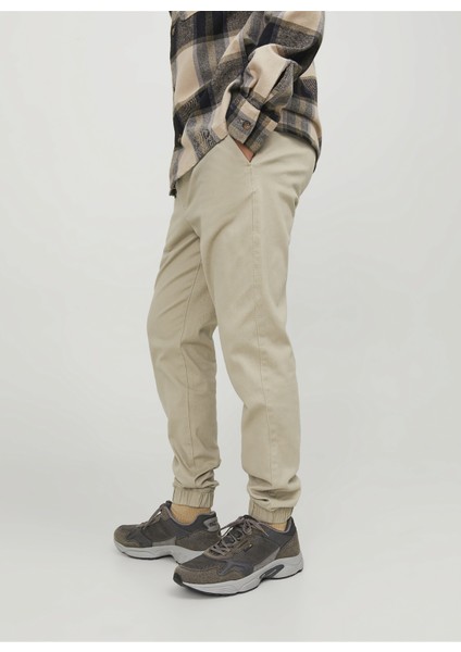 Comfort Fit Bej Erkek Eşofman Altı 12224518_JPSTGORDON Jjdave