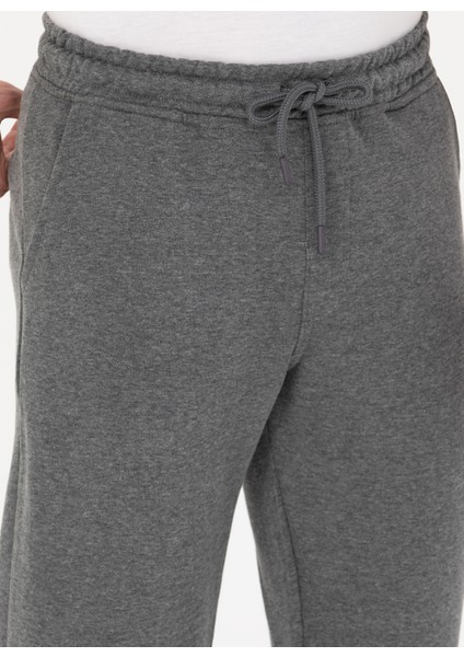 Normal Bel Slim Fit Antrasit Melanj Erkek Eşofman Altı HENBIXSK023