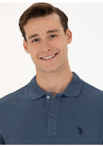 Polo Yaka Indigo Erkek Sweatshırt GTP01SK023 fiyatları