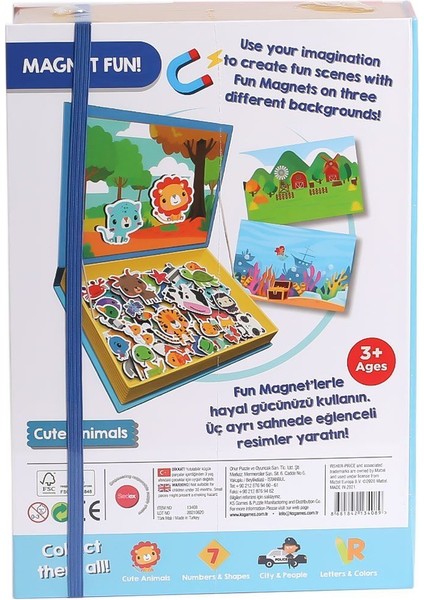 Fp 13408 Fisher Price Baby Puzzle Cute Animals -Ks Puzzle