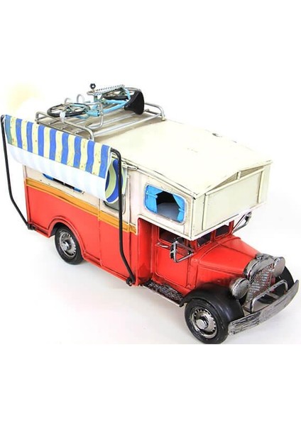 Dekoratif Metal Karavan Tenteli Vintage Biblo Ev Ofis Hediyelik fiyatları