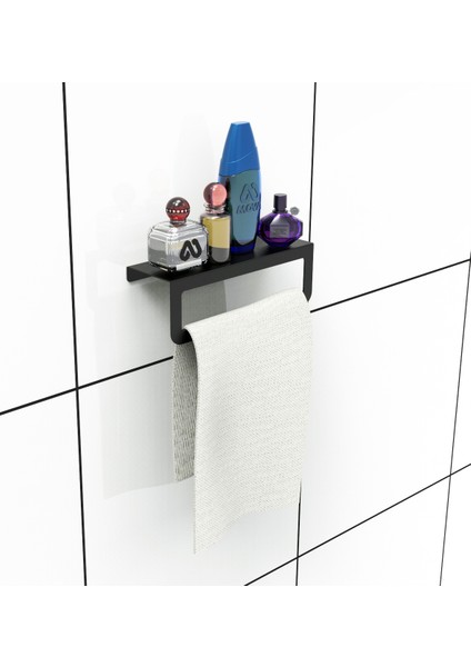 Raf Metal Havlu Askısı, Mutfak Banyo Raflı Havluluk, Metal Baharatlık Rafı modelleri