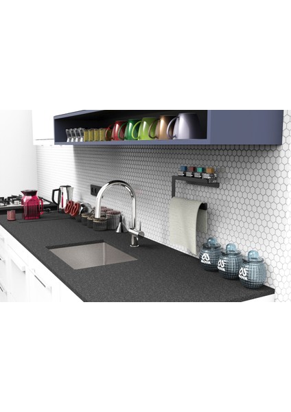 Raflı Rulo Kağıt Havluluk Peçetelik Banyo Mutfak Dekoratif Baharatlık Raf Düzenleyici modelleri