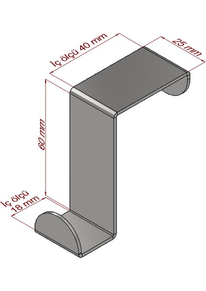 Metal Kapı Üstü Askı Elbise Askısı Paslanmaz Çelik Kancalar Metal Ev İçin Çift Kancalı Elbise Askısı fiyatları