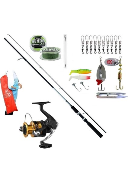 Balkanlarav SHIMANO FX4000 Sweepfire 240CM 20-40GR Turna Olta Takımı Seti