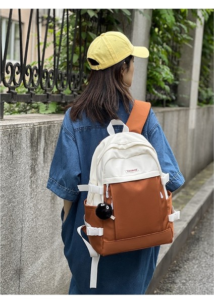 Ortaokul Öğrencileri ve Lise Öğrencileri Için Zıt Renklerde Öğrenci Okul Büyük Kapasiteli Sırt Kore Versiyonu Hafif Üniversite Öğrencisi Naylon Sırt Çantası (Yurt Dışından) fırsatları