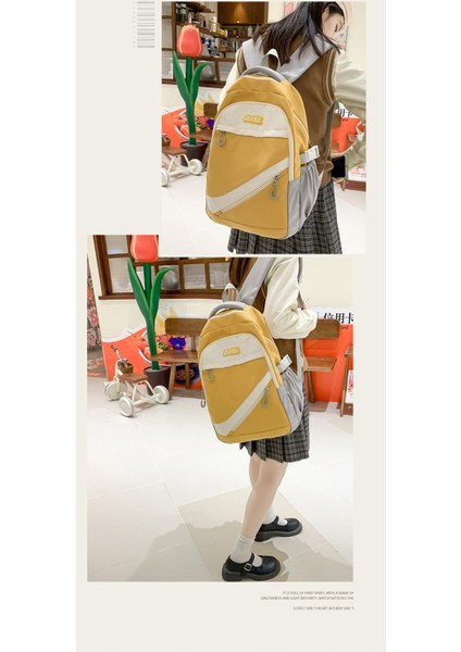 Erkek ve Kadın Ortaokul ve Lise Öğrencileri Için Okul Üniversite Öğrencileri Için Moda Sırt Çantası (Yurt Dışından) fırsatları