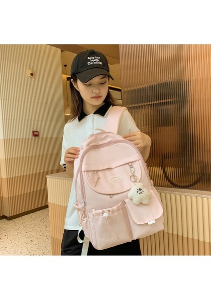 Okul Kız Sevimli Büyük Kapasiteli Niş Okul Kadın Kolej Ortaokul Öğrencisi Sırt Çantası (Yurt Dışından) fiyatları