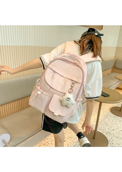 Okul Kız Sevimli Büyük Kapasiteli Niş Okul Kadın Kolej Ortaokul Öğrencisi Sırt Çantası (Yurt Dışından) modelleri