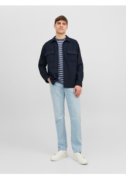 Regular Fit Uzun Kollu Lacivert Erkek Gömlek 12239329 fiyatları