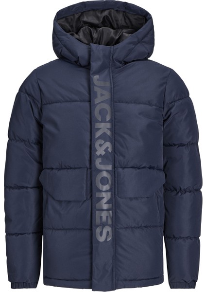 Jack & Jones Kapüşonlu Lacivert Erkek Çocuk Mont 12246122