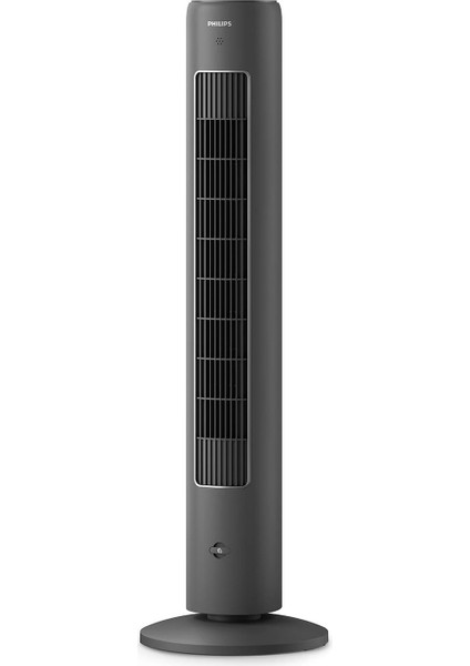 5000 Serisi Tower Fan, Kendiliğinden Dönen, 105 Cm, Uzaktan Kumanda, Zamanlayıcı, 3 Hız, 3 Mod, 40 W, Güçlü Ama Sessiz Hava Akışı, Aromaterapiye Uygun, Koyu Gri (CX5535/11)