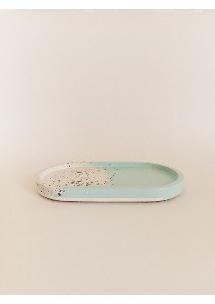 Terrazzo Oval Tray Altlık Organizer