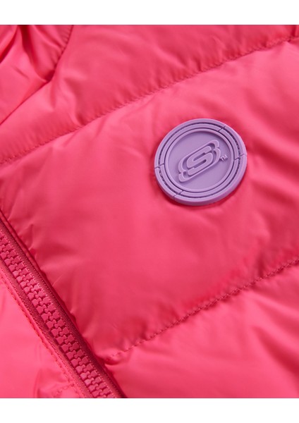 G Outerwear Padded Vest Kız Çocuk Pembe Yelek SK232048-602