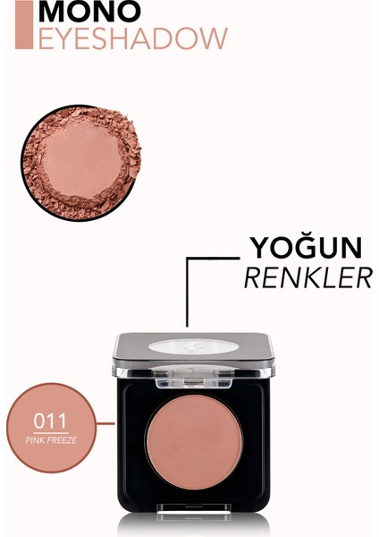 Mono Yüksek Pigmentli & Mat Bitişli Kompakt Göz Farı fırsatları