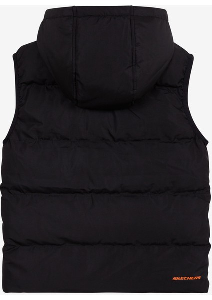 B Outerwear Padded Vest Erkek Çocuk Turuncu Yelek SK232024-700