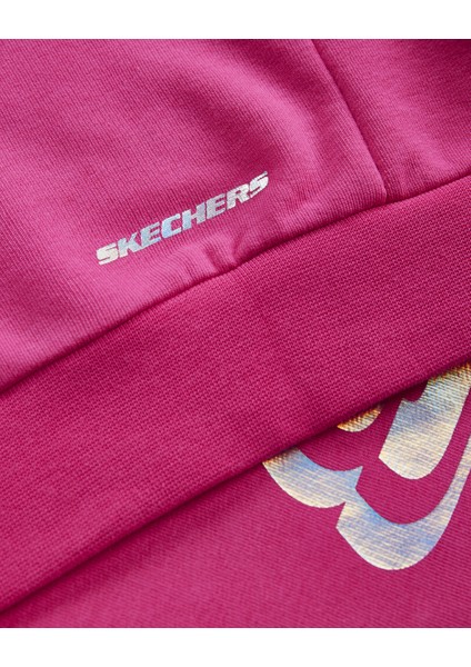 G Lw Fleece Crew Neck Sweatshirt Kız Çocuk Pembe Sweatshirt SK232073-602