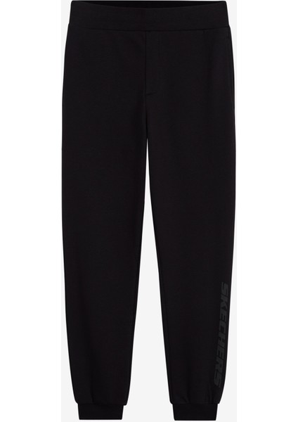 B Lw Fleece Jogger Sweatpant Erkek Çocuk Siyah Eşofman Altı SK232066-001