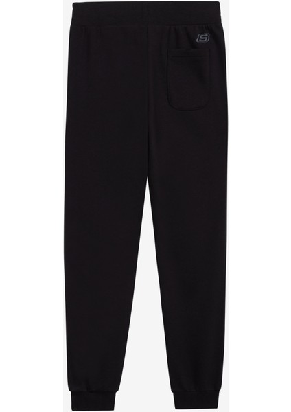 B Lw Fleece Jogger Sweatpant Erkek Çocuk Siyah Eşofman Altı SK232066-001