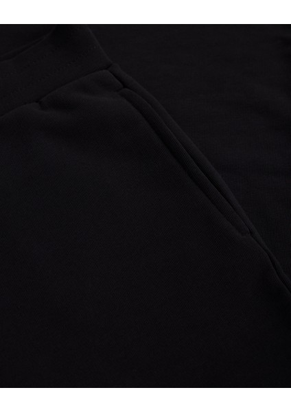 B Lw Fleece Jogger Sweatpant Erkek Çocuk Siyah Eşofman Altı SK232066-001