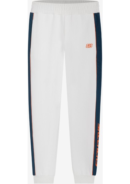 B Heavy Weight Fleece Jogger Sweatpant Erkek Çocuk Beyaz Eşofman Altı SK232079-102