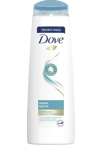Saç Bakım Şampuanı Narin Bakım Hassas Ince Telli Saçlar Için 400 Ml