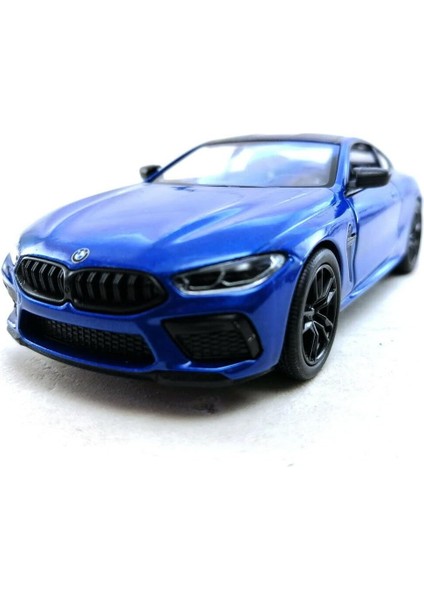 Bmw M8 Diecast Çek Bırak Model Araba 1:34 Ölçek