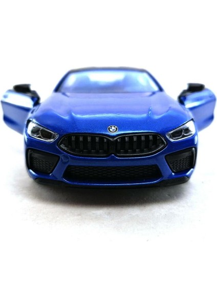 Bmw M8 Diecast Çek Bırak Model Araba 1:34 Ölçek modelleri