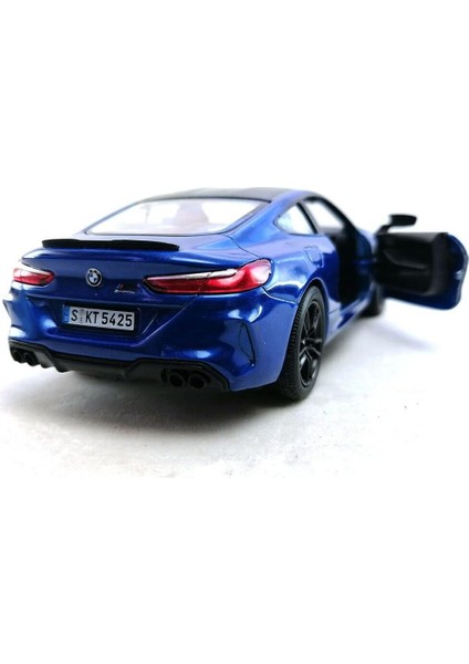 Bmw M8 Diecast Çek Bırak Model Araba 1:34 Ölçek indirimleri