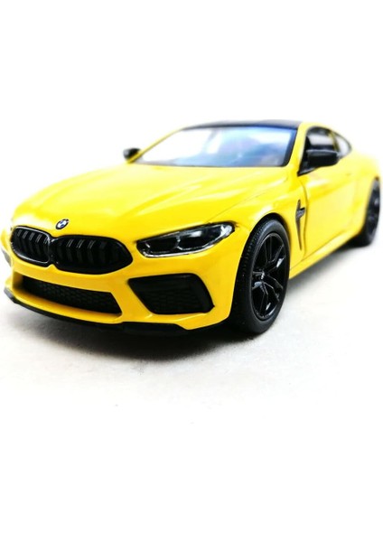 Bmw M8 Diecast Çek Bırak Model Araba 1:34 Ölçek