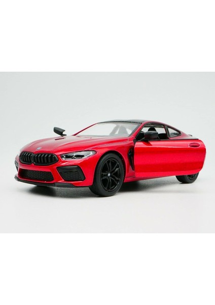 Bmw M8 Diecast Çek Bırak Model Araba 1:34 Ölçek