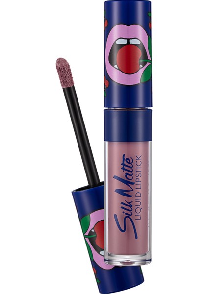 Silk Matte Yüksek Pigmentli & Mat Bitişli Nemlendirici Likit Ruj