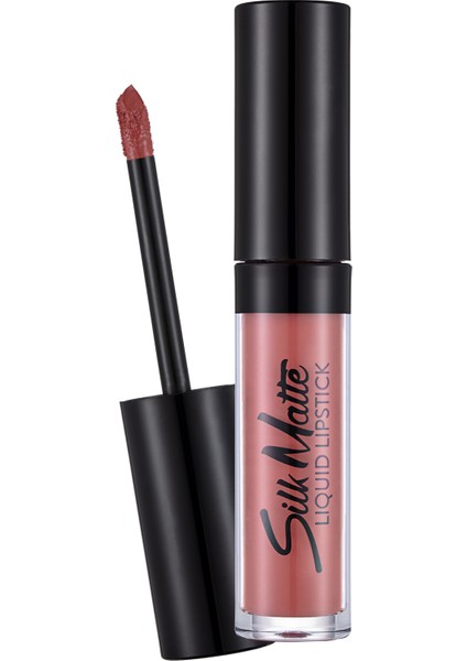 Silk Matte Yüksek Pigmentli & Mat Bitişli Nemlendirici Likit Ruj
