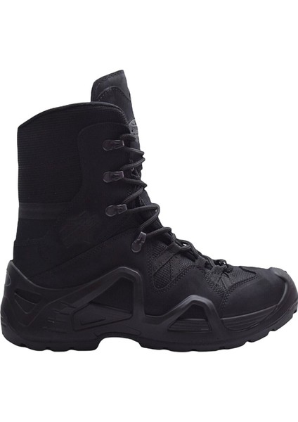 P1490 Erkek Su Geçirmez Tactical Postal Deri Bot Siyah Nubuk