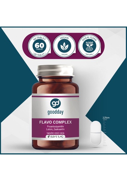 Flavo Complex 60 Tablet Takviye Edici Gıda