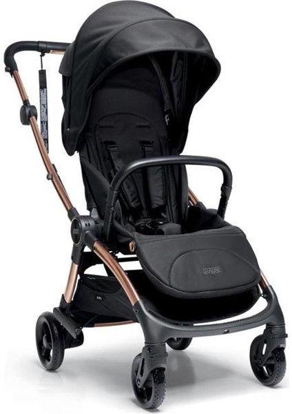 Mamas Papas Airo Cosmo Travel Sistem Bebek Arabası Black Rose Gold Siyah