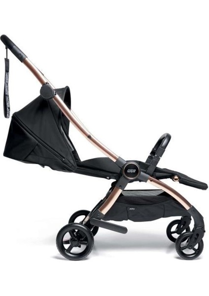 Mamas Papas Airo Cosmo Travel Sistem Bebek Arabası Black Rose Gold Siyah