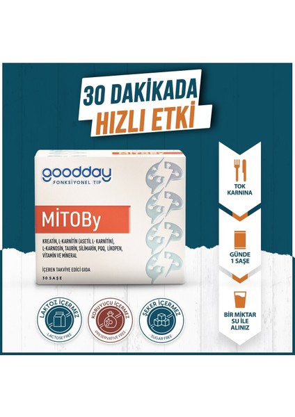 Mitoby 30 Saşe Takviye Edici Gıda