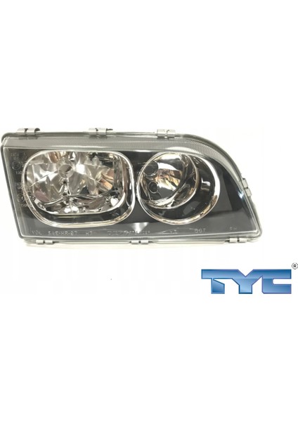 Volvo S40 V40 Sağ Far Siyah Krom Çerçeveli 2003-2004 fiyatları