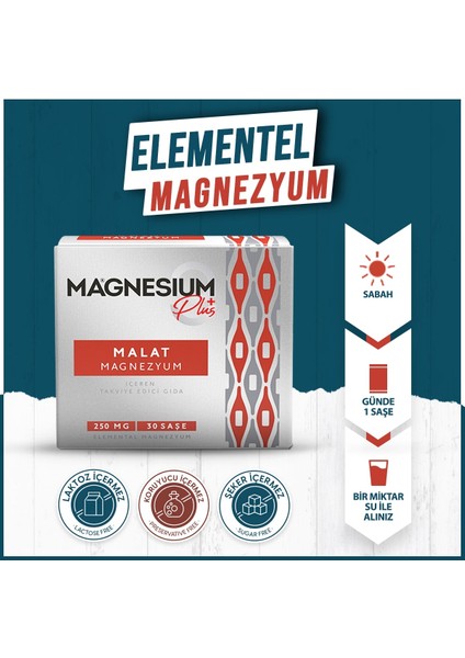 Magnesium Plus Malat 30 Saşe